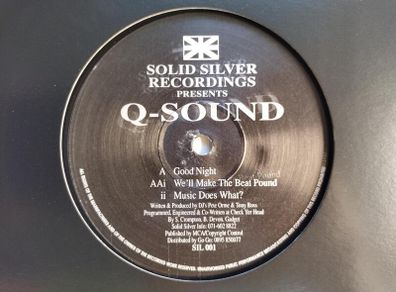 Q-SOUND - Good Night - Solid Silver Recordings - EPIC 90s End of the Night TUNE!!