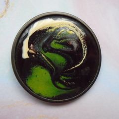 Brooch, Jewellery Enamel brooch,