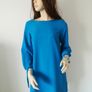 Blue-turquoise dress, size 10 Image 3