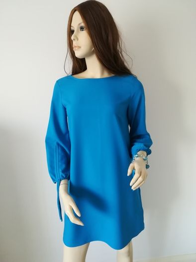 Blue-turquoise dress, size 10