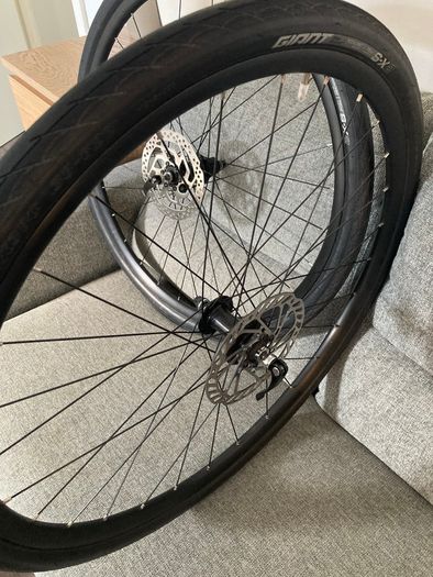 Giant GX Disc 700c Rear & Front Wheels - QR - New Freehub