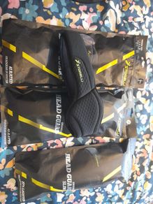 protective head gear storelli in 3 different sizes