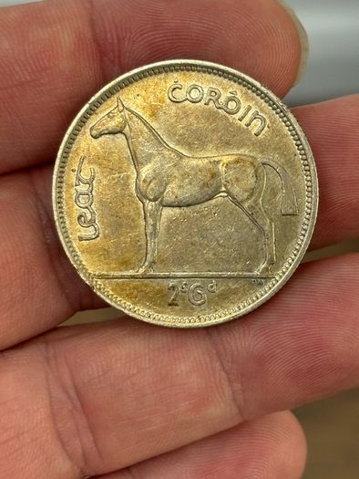 1940 silver Halfcrown
