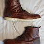 Mens brown bullboxer leather boots EU 46, UK 11 Image 2