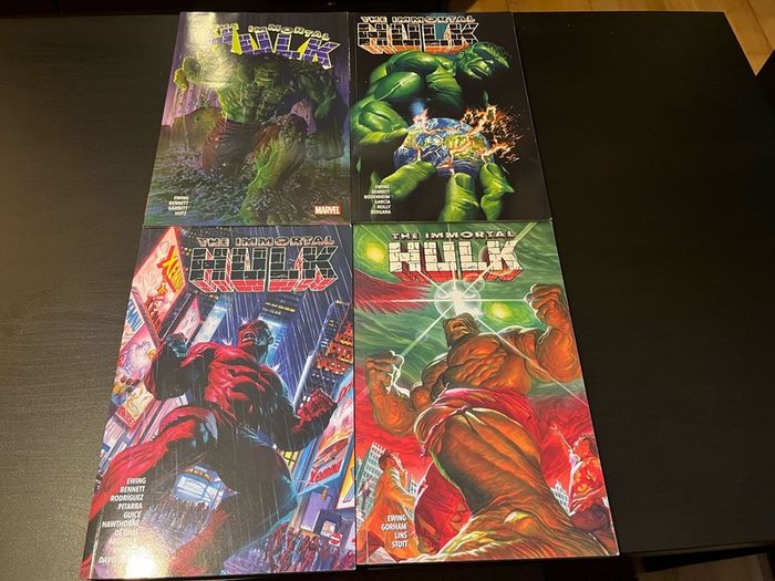 Assorted Marvel trade paperbacks