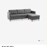 Grey lounge Sofa Image 4