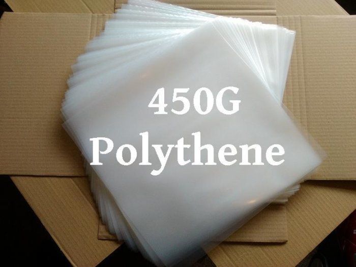 Over 11% OFF! 50 x Vinyl Record Covers Plastic Polythene Protective Sleeves 12 Inch - 450G Polybags
