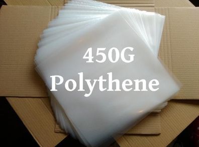 Over 11% OFF! 50 x Vinyl Record Covers Plastic Polythene Protective Sleeves 12 Inch - 450G Polybags