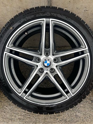 Genuine BMW Borbet XRT-8018 18" Alloys & Tyres - 5x112,  Like New, New Tyres