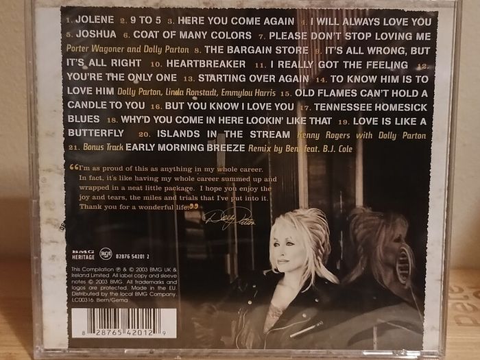 Dolly Parton Ultimate Dolly CD Album