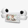 Babysense V43: Video Baby Monitor with 2 Cameras, Non Wifi, Split Screen & Night Light Machine Image 6