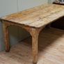 Antique Pine Country Farmhouse Table Image 2