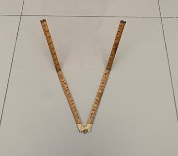 Vintage RABONE 36 inch Boxwood Ruler 1167