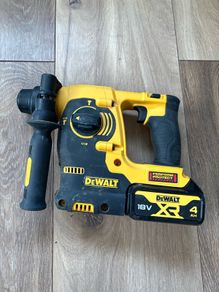 dewalt sds with battery