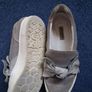 Paul  Green Flat Shoes In Grey Suede Image 5