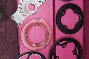 Bicycle parts  / chainguards &amp; chainrings