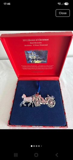 newbridgesilver decorations 2012 excellent condition