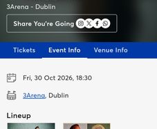 the script 1 standing ticket