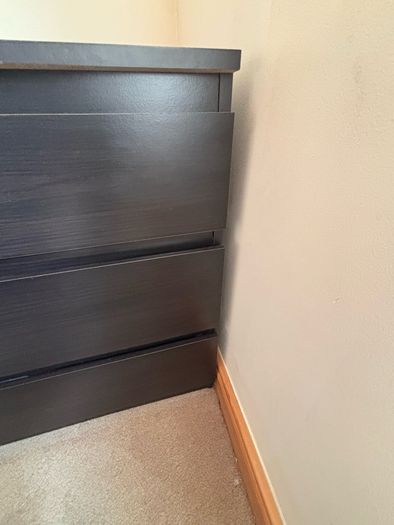 Bedside Lockers - Black