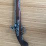 Collectable non-firing 18th century English flintlock pistol Image 3