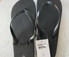 Brand new boys flip flops