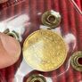 Vatican 1869 10 Lire Gold Coin Papal State Rare low mintage 5944! Image 3