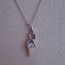 Silver.Jewellery,Necklace.Preloved jewellery, pendant Image 3
