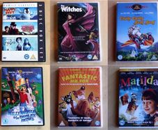 Roald Dahl movies (DVD)