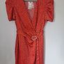 New River Island satin polka dot Occasion dress size UK 12 Image 6