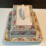 Henry Alcock Victorian Staffordshire Hand Painted Butter Dish Image 2