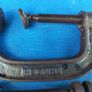 Two Record 4" G Clamps Image 3
