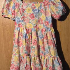 Brand New F&F Floral Tiered Dress Age 12-13