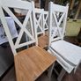X6 Country style dining chair set Image 5