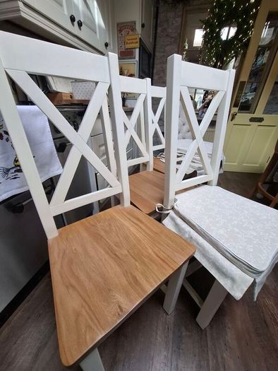 X6 Country style dining chair set