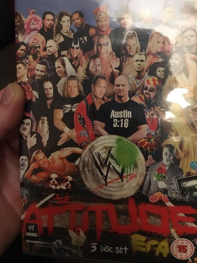 WWE - the Attitude 3 disc set