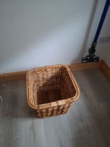 FREE BASKET 45cm width x 40cm height,  perfect condition