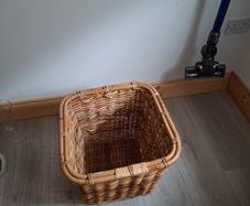 FREE BASKET 45cm width x 40cm height,  perfect condition