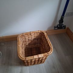 FREE BASKET 45cm width x 40cm height,  perfect condition