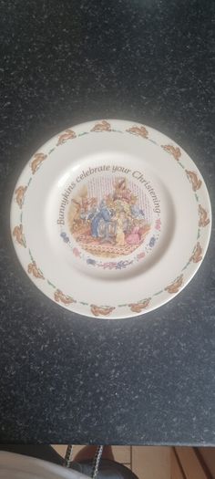Fine bone china Royal Doulton Bunnykins Christening set