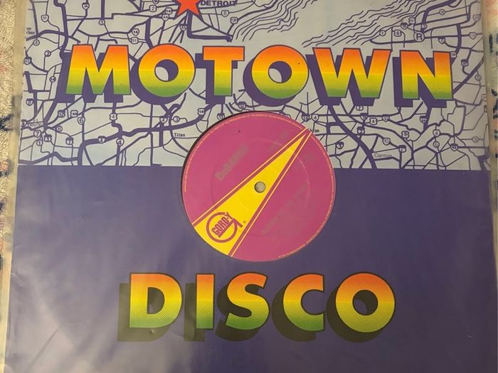 DeBarge Rhythm Of The Night Original 1985 UK 12 Motown Gordy Vinyl