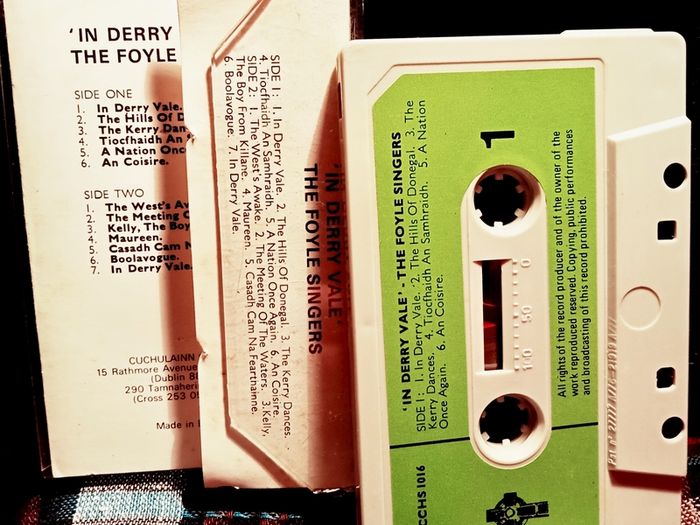 The Foyle Singers. In Derry Vale. Cassette Tape.