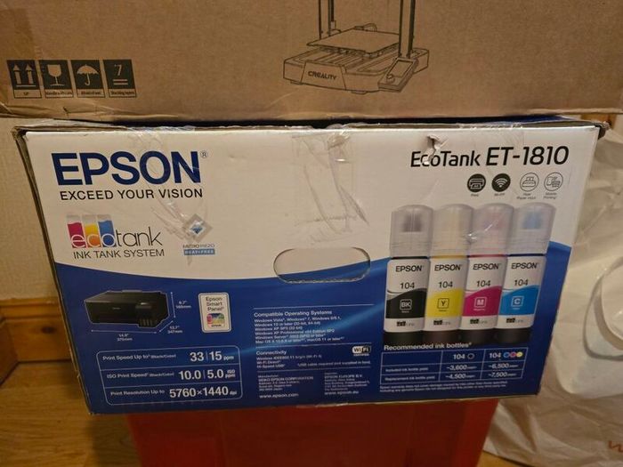 Epson EcoTank ET-1810 Wi-Fi Colour Printer