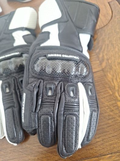 As new motorbike gloves