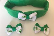 Hairband and 2 Hair Clips Set