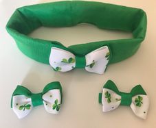 Hairband and 2 Hair Clips Set