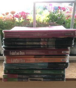Leaving cert books (Higher level) and exam papers for sale