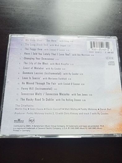 The Chieftains - The Long Black Veil CD