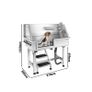 Professional Stainless Steel Pet Grooming  Dog Bath Station with Steps & Shower Kit Image 5