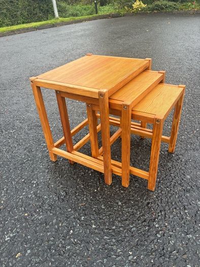 Vintage Habitat nest of table c1970