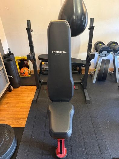 Weights Bench & Bench Press / Squat Rack